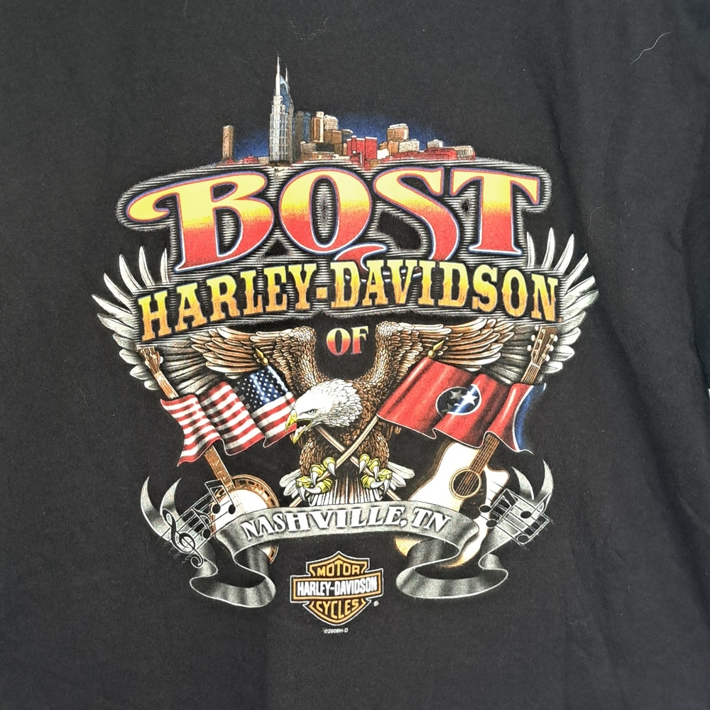 Nashville Harley Davidson shirt